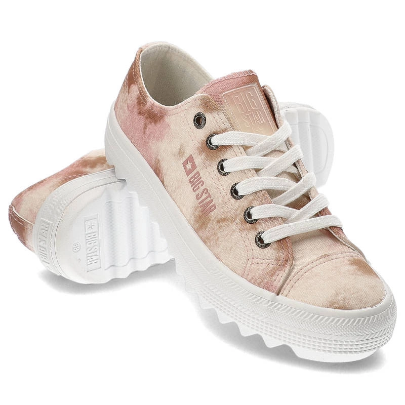 Plátenky Big Star - LL274044 Beż/Nude