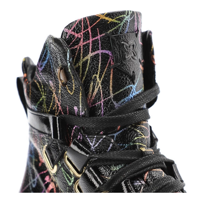 Šnúrovacie Členkové Topánky Maciejka - 06158-01/00-7 Czarny