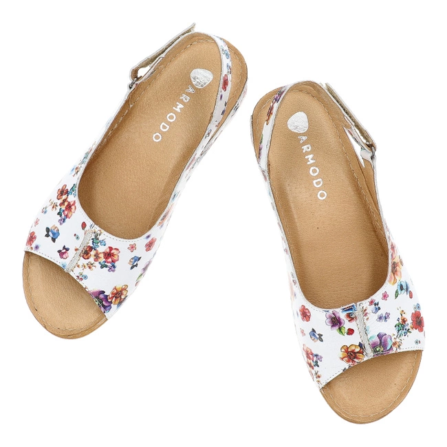 Sandále ARMODO - 5-0920-083 Kwiaty Fl.881