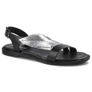 Sandále Dwunasty Shoes - 900/2 Czarny+Srebro