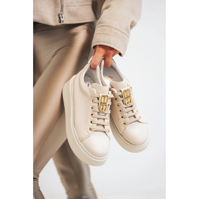 Poltopánky Karino - 5062/001-P Beż/Lico