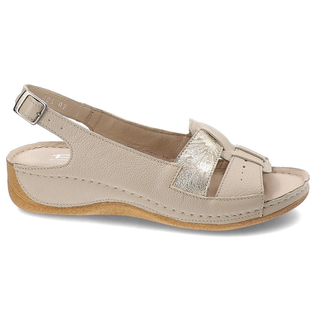 Sandále Pollonus - 5-1525-007 Vanilia Verona+Margerita