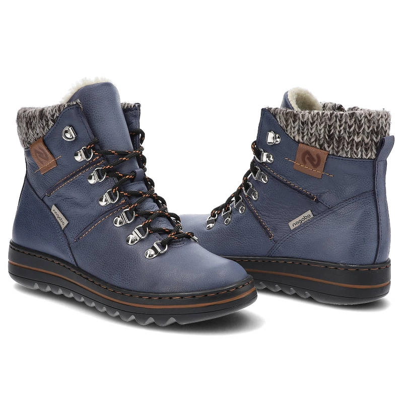 Členkové Topánky Nagaba - 329 Granat Rustic