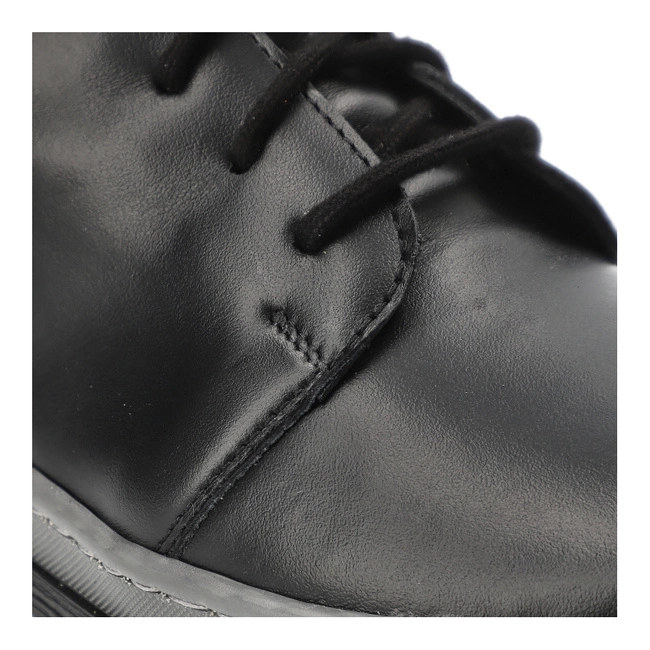 Šnúrovacie Členkové Topánky Wasak - 0689 Czarny