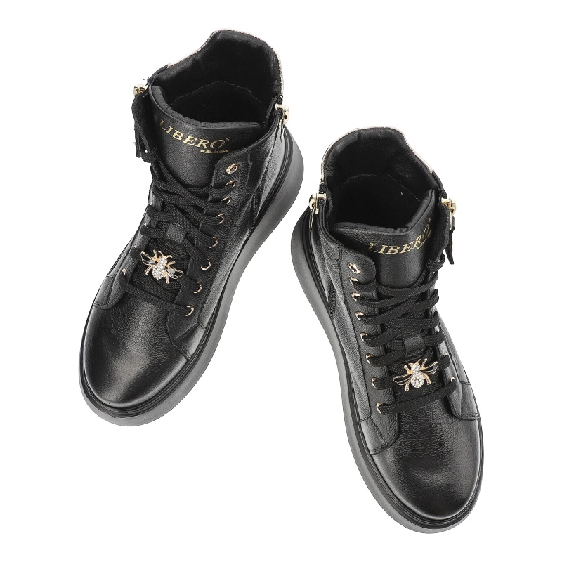 Tenisky Libero - 5000 Czarny/Złoty 450/111