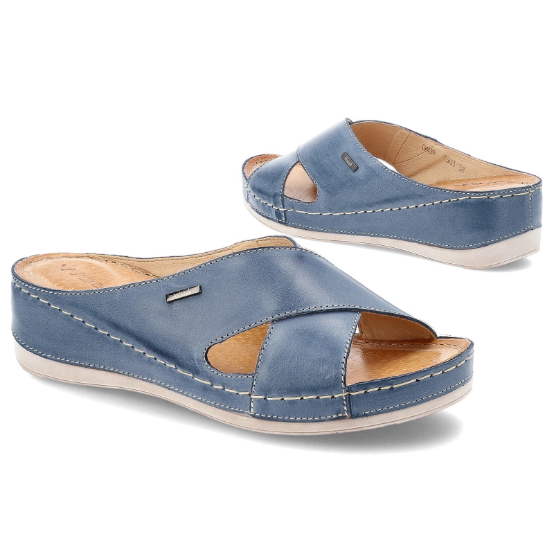 Šľapky WASAK - 0409 Jeans