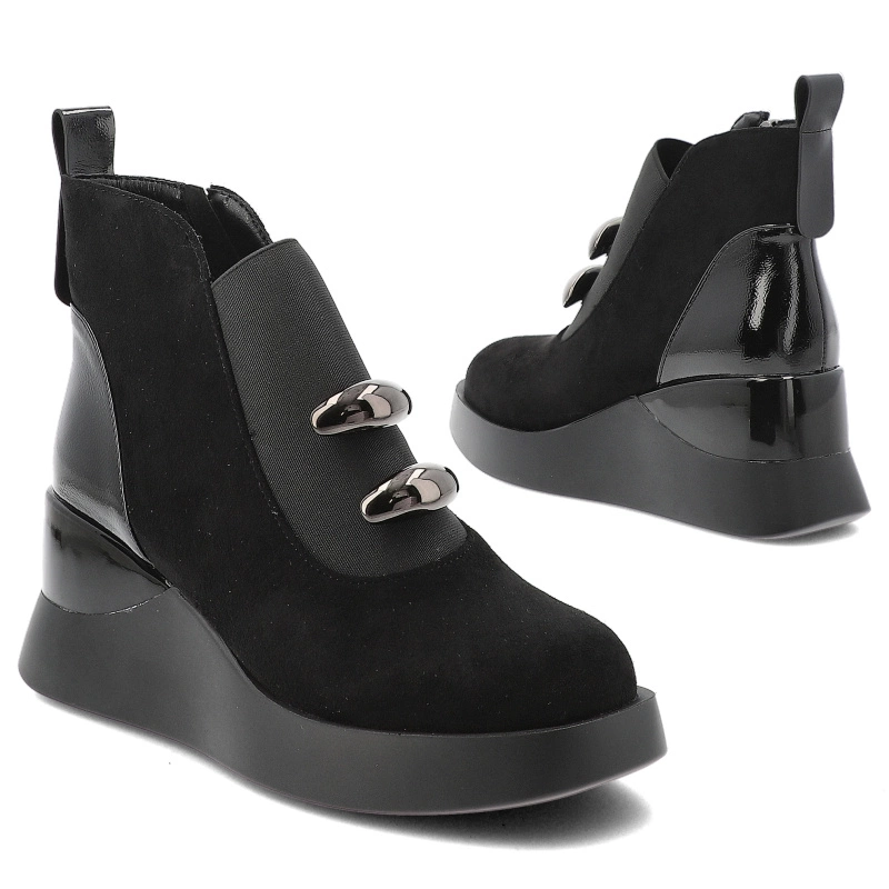 Členkové Topánky S.BARSKI - MR52-106  Black