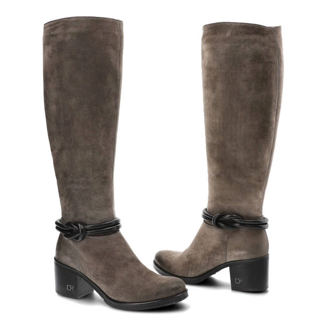 Čižmy Carinii - B4173_J51-E50-POL-861 Szary