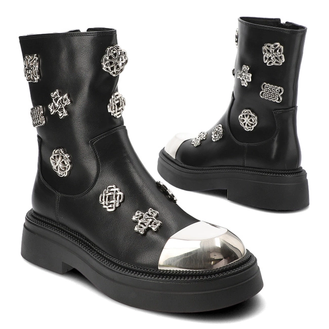 Členkové Topánky S.Barski - MR870-14A Black