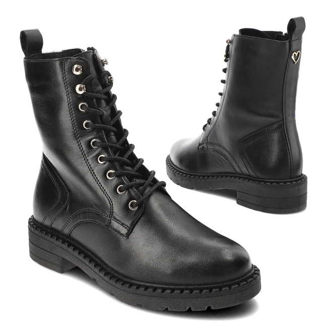 Členkové Topánky Marco Tozzi - 2-25238-43 001 Black