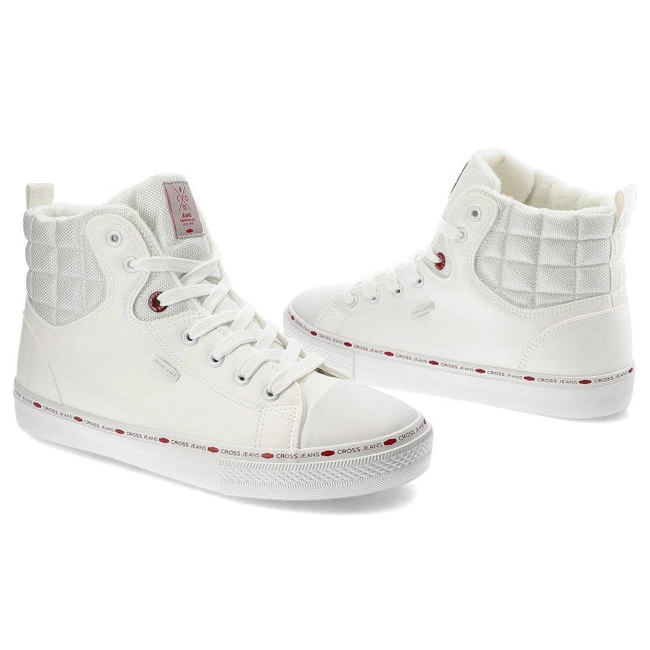 Tenisky Cross Jeans - KK1R4056C Biały
