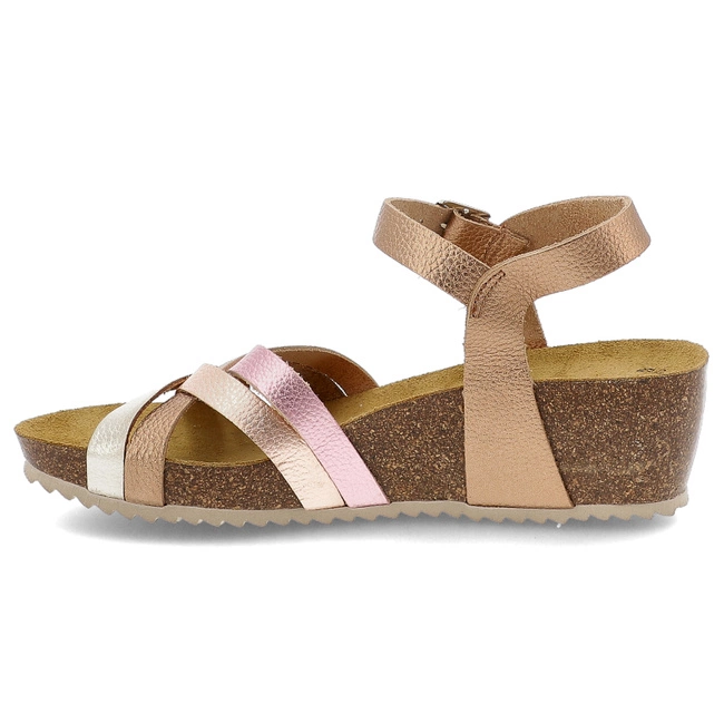 Sandále HEE - 25001 Vaquetilla Nu/Pi/Ca/T