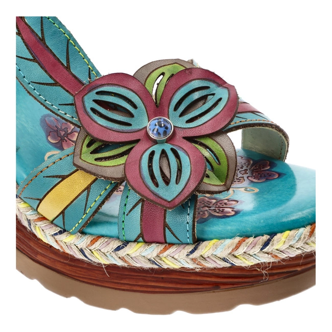 Šľapky Laura Vita - Jacao 20 CX266-20 Turquoise