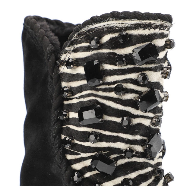 Členkové Topánky Alma en Pena - I22502 Combi Black