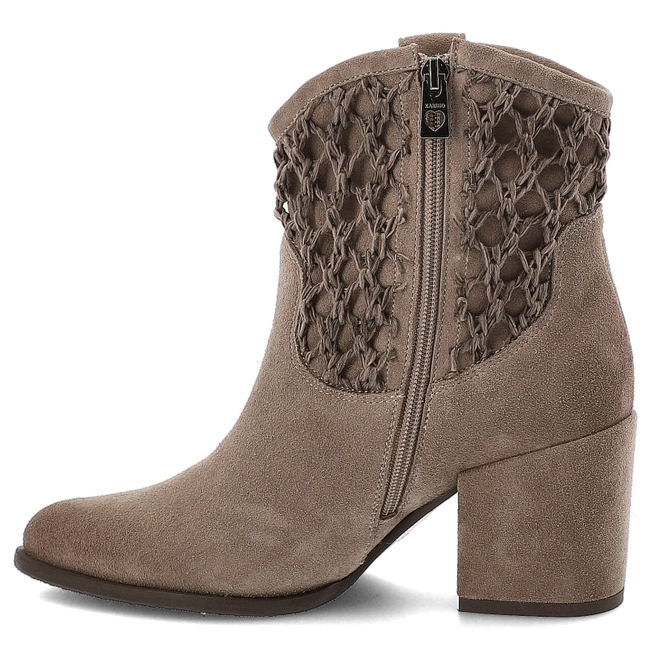 Členkové Topánky KARINO - 5868/008-F Taupe/Welur