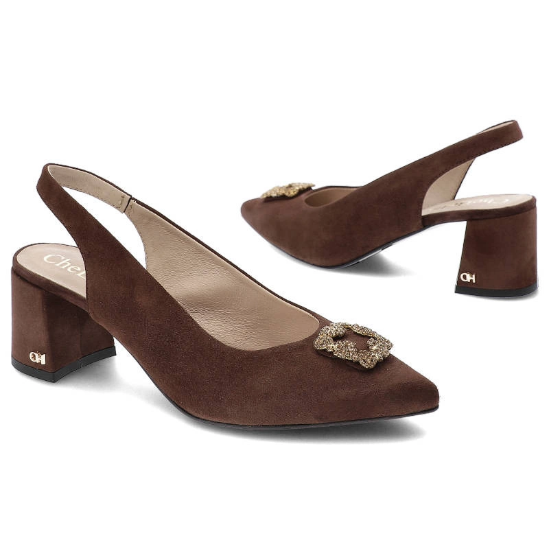 Sandále Chebello - 4006_-458-000-PSK-S75 Brąz Czekolada