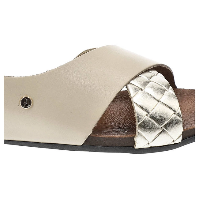 Sandále Lemar - 40141 Bf.Beż+Bf.Bari Złoto