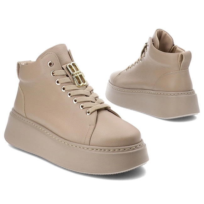 Členkové Topánky Karino - 5233/022-F Taupe/Lico