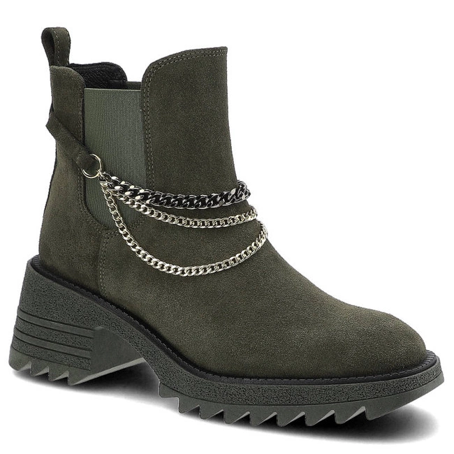 Členkové Topánky Karino - 3947/066-P Zielony