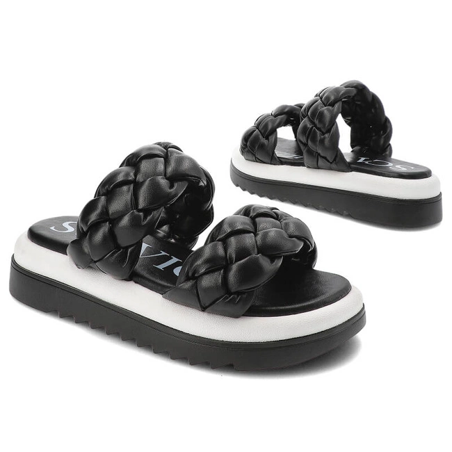 Šľapky Sca'viola - L-38 Black