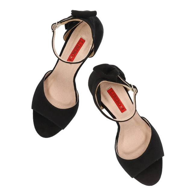 Sandále Libero - 1495 Czarny 135