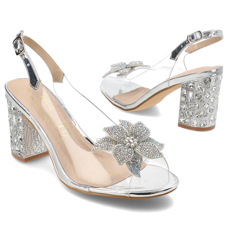 Sandále S.Barski - MR38-321 Silver