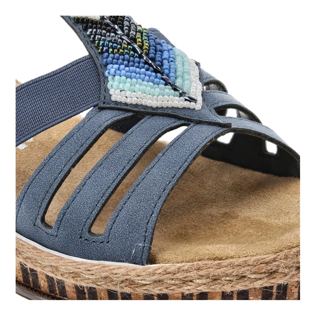 Sandále Rieker - V7909-12 Blue