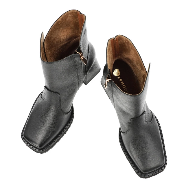 Členkové Topánky ARMODO - 1466 Czarny Rustic