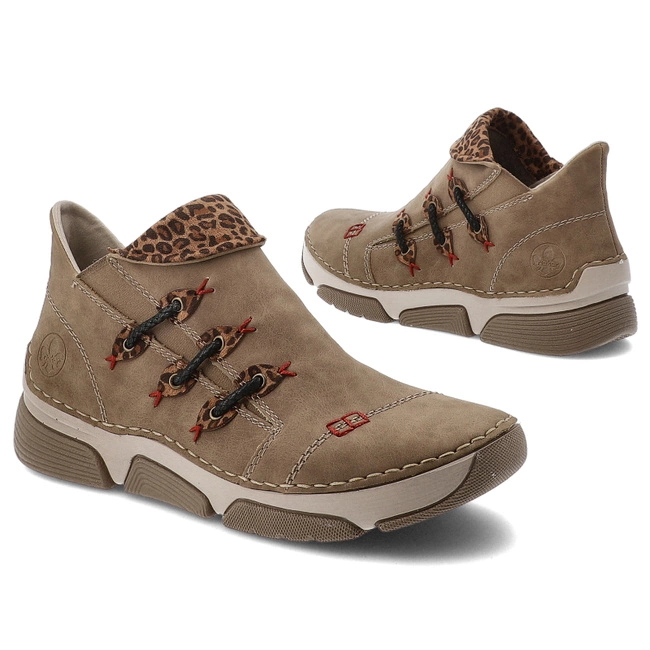 Členkové Topánky RIEKER - 45983-64 Beige