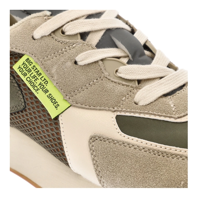 Tenisky Big Star - NN174345 303 Khaki