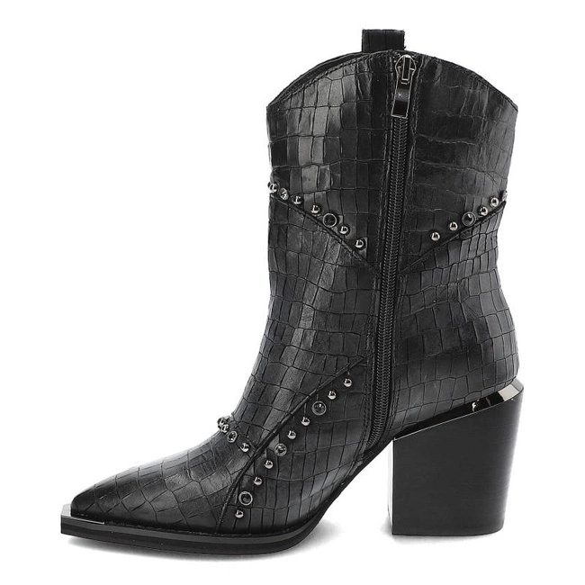 Členkové Topánky Alma en Pena - I22251 New York Black