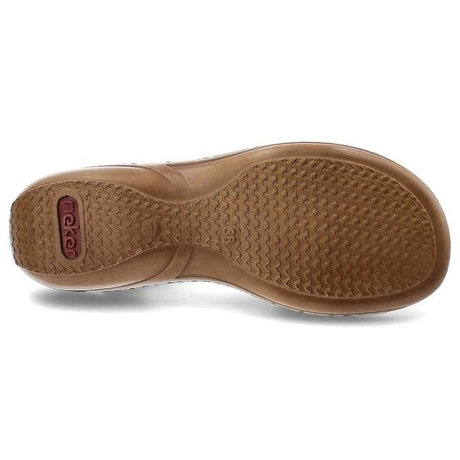 Sandále Rieker - 60880-90 Metallic