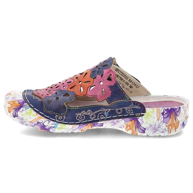 Šľapky LAURA VITA - Beczierso 84 SO7861-84 Violet