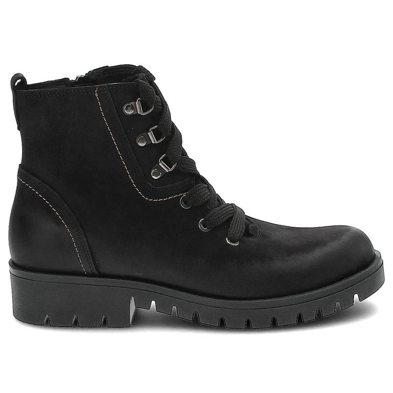 Členkové Topánky Gamis - 3524 Czarny Nubuk