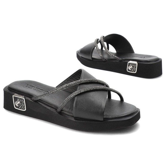 Šľapky Venezia - 03-920 Black