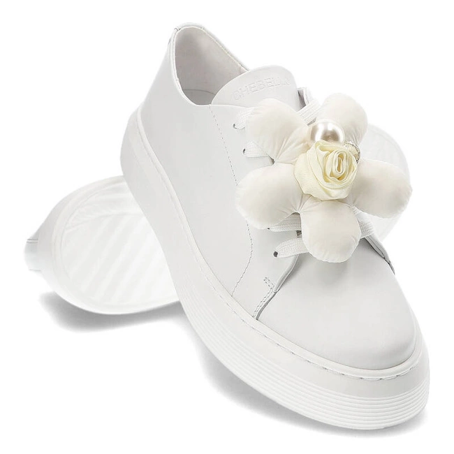 Tenisky Chebello - 4361_-059-000-PSK-S318 Biały