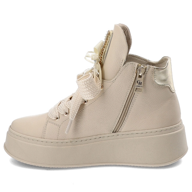 Členkové Topánky Chebello - 4497_-157-074-MIC-S251 Beżowy