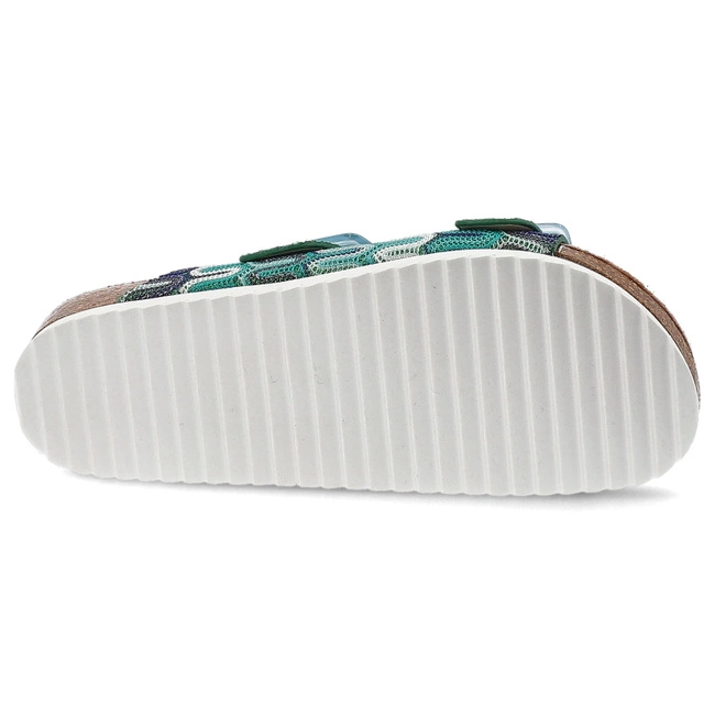 Šľapky S.BARSKI - RB51-006 Green