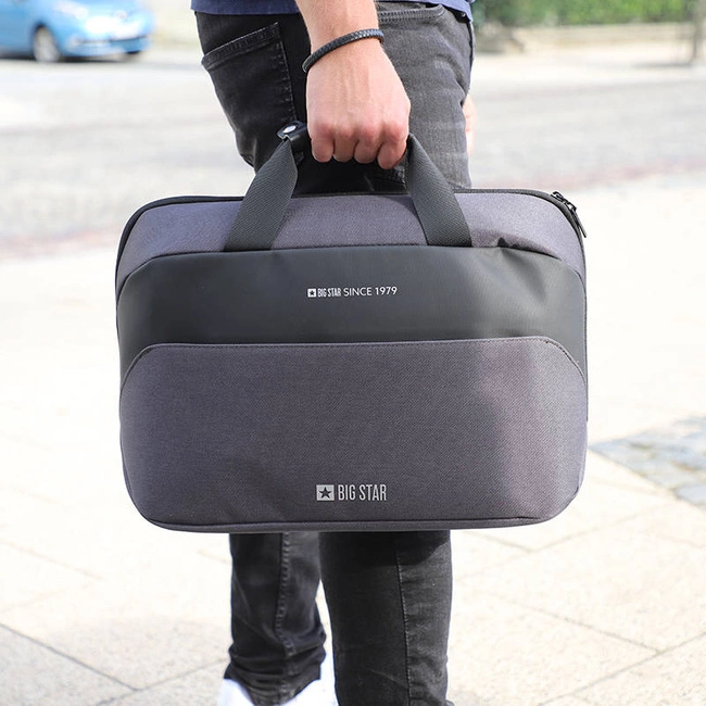 Taška Na Laptop Big Star Accessories - HH574048 Czarny
