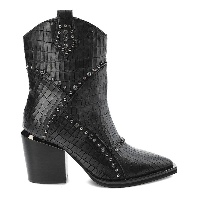 Členkové Topánky Alma en Pena - I22251 New York Black