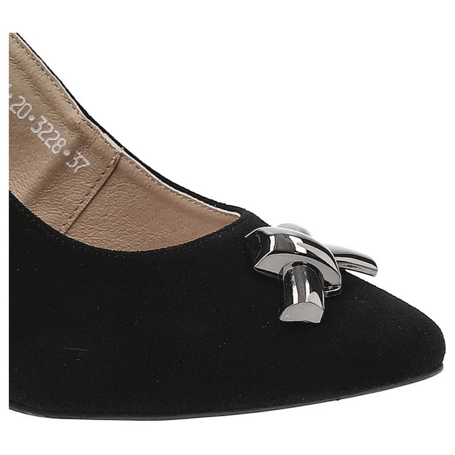 Sandále Karino - 3228/003-P Czarny/Welur