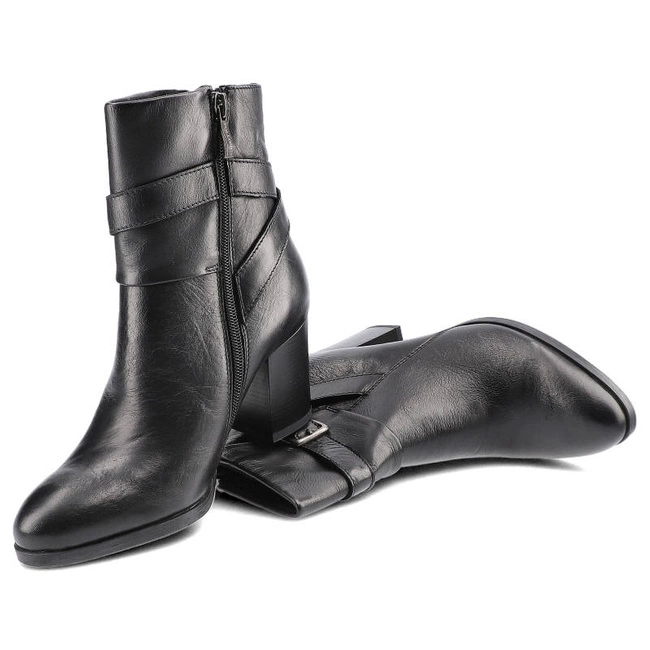 Členkové Topánky Pollonus - 5815 Czarny Lico