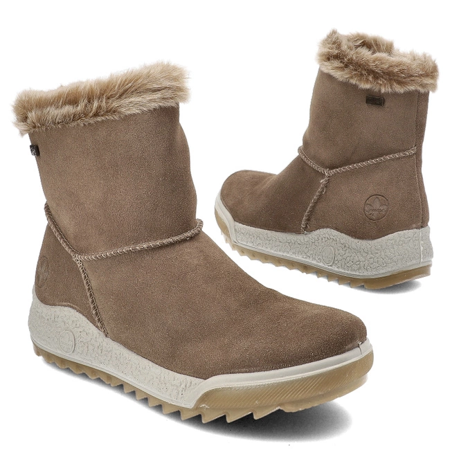 Snehule Rieker - Y4780-64 Beige