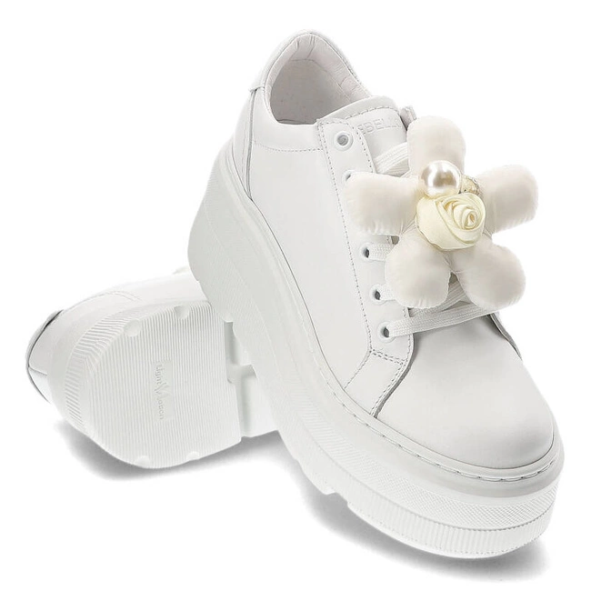 Tenisky Chebello - 4418_-059-000-PSK-S332 Biały