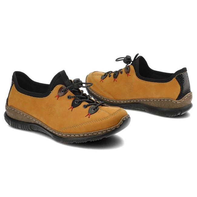 Poltopánky Rieker - N3271-68 Yellow Combination