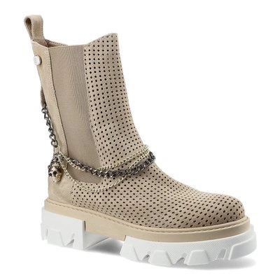 Členkové Topánky Carinii - B7023_-O17-000-000-E37 SDWE1553/1 Beż