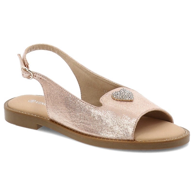 Sandále VINCEZA - 17384 GD Złoty
