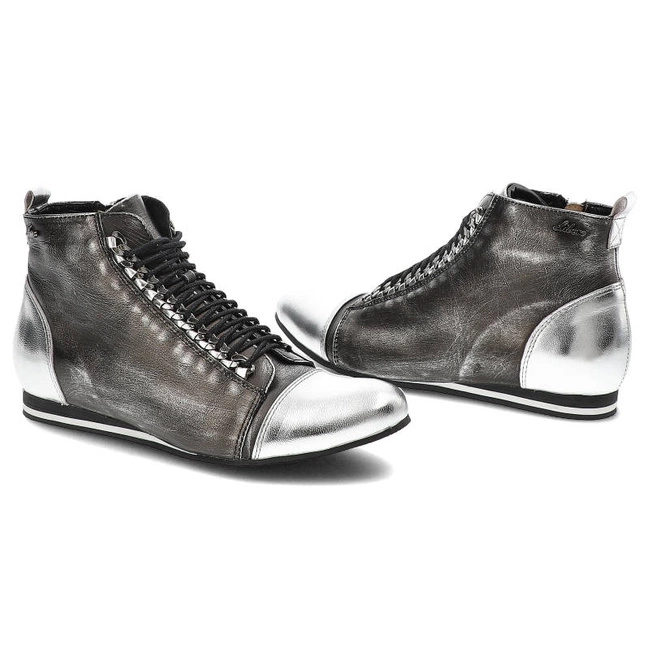 Členkové Topánky Libero - 4925 Nikiel/Srebro 125/112