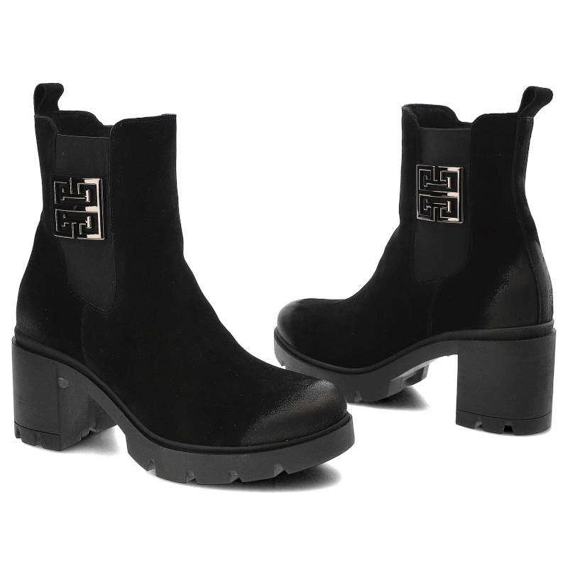 Členkové Topánky Lemar - 60396 W.Czarny+Cn.