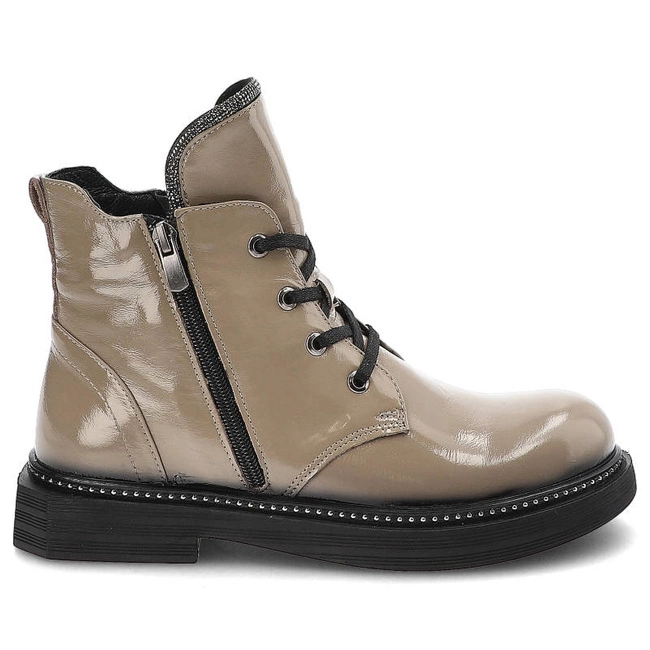 Členkové Topánky Venezia - 03-Van Mink Beżowy